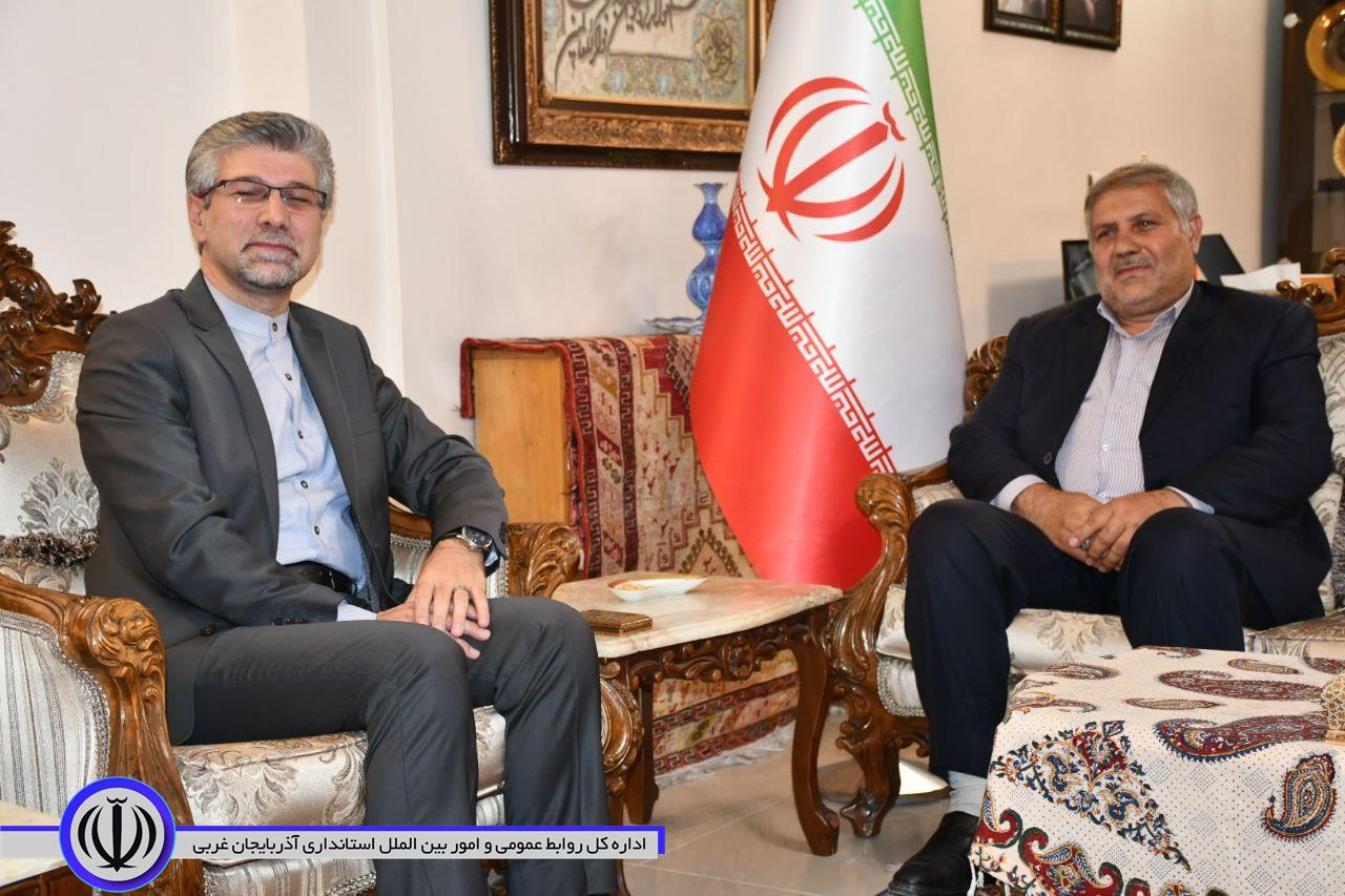 دیدار فرمانداران شهرستان‌های ماکو و چالدران با سجاد سلطان زاده سرکنسول ایران در استان ارزروم ترکیه