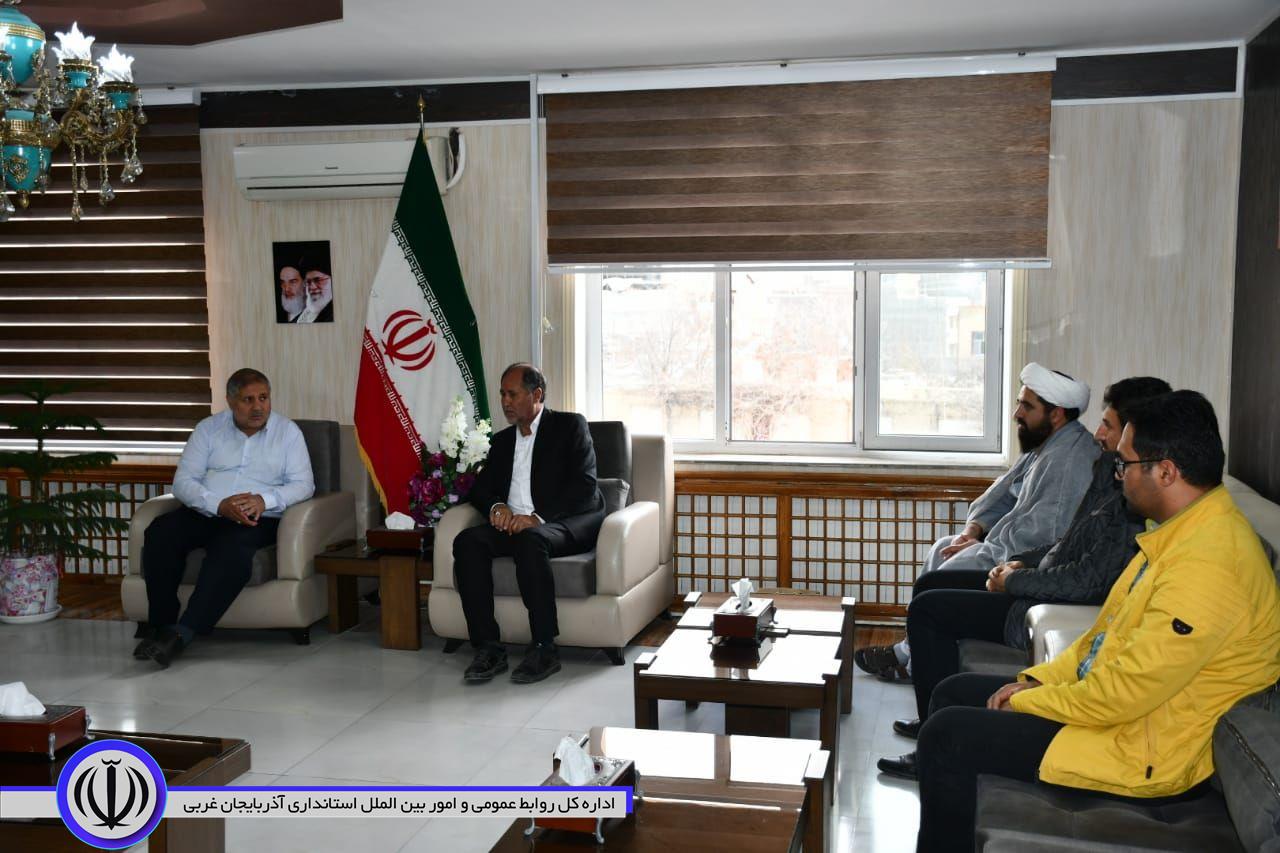 💢 دیدار مسئولین پروژه های قرارگاه خاتم در منطقه آزاد ماکو با نادر کاظمی فرماندار شهرستان ماکو