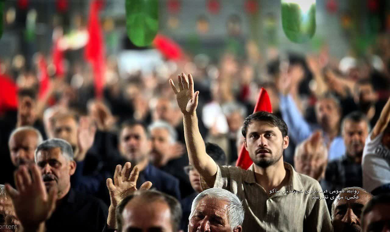 شام غریبان آقای شهید ایران، حضرت آیت‌الله العظمی امام خامنه‌ای در مصلای بزرگ ماکو برگزار شد