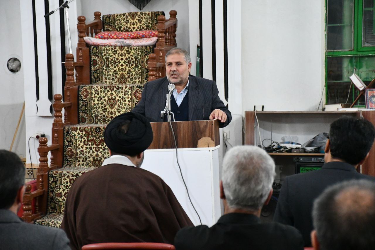ملاقات مردمی و چهره به چهره نادر کاظمی فرماندار شهرستان ماکو با مردم روستای قره تپه