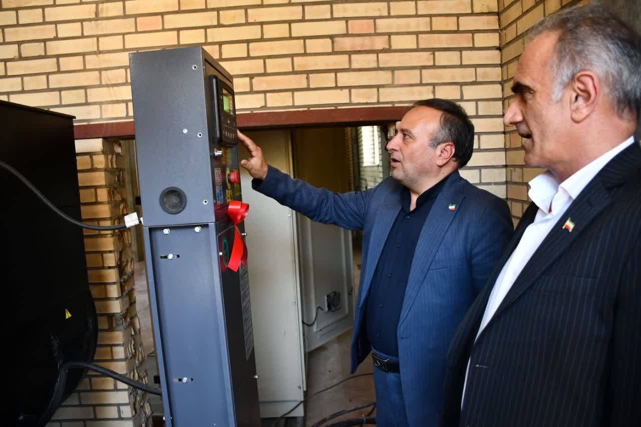 بهرهبرداری از دیزل ژنراتور تصفیهخانه آب و فاضلاب ماکو همزمان با هفته دولت