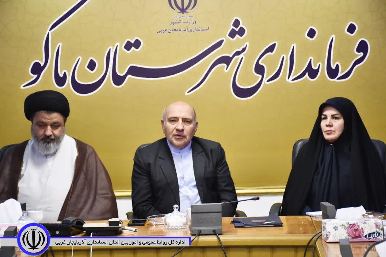 تأکید بر وحدت و اعتماد عمومی در دیدار مدیران ارشد منطقه با فرماندار ماکو