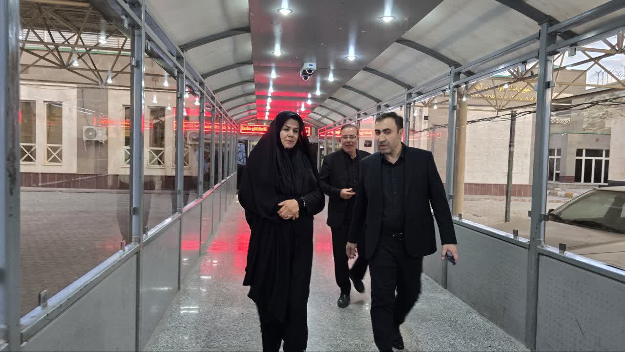 بازدید میدانی فرماندار ماکو از گمرک و پایانه مرزی بازرگان برای بررسی زیرساخت‌های استقبال از زائران اربعین