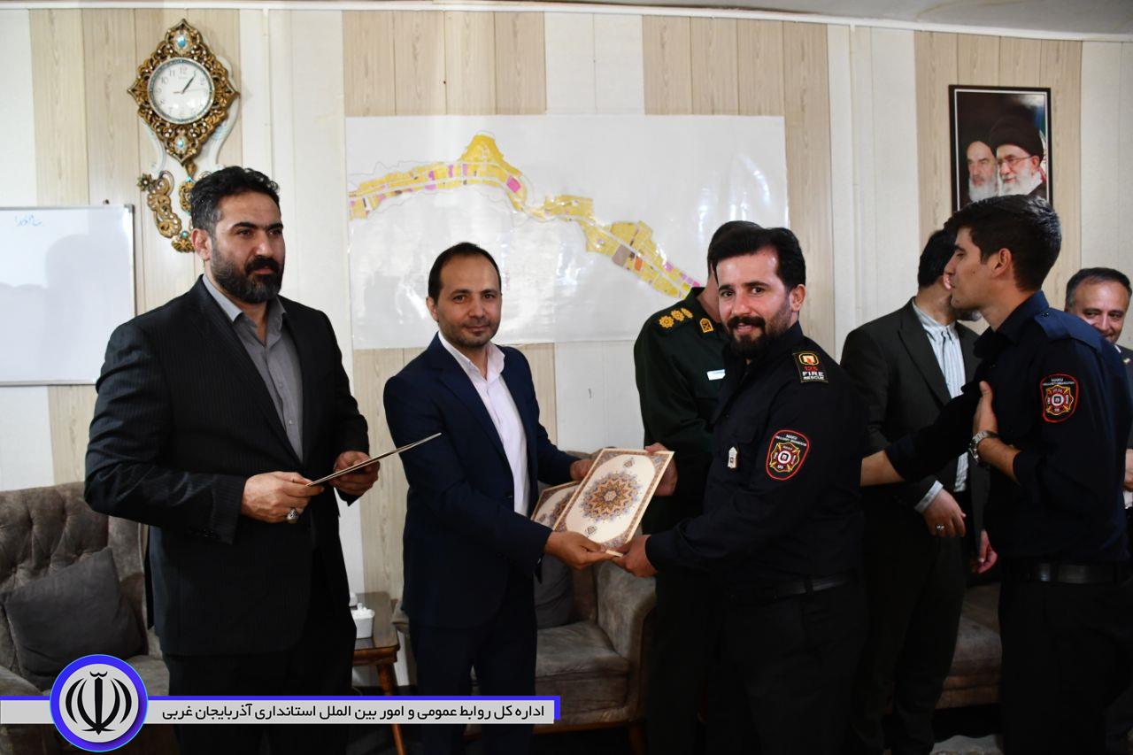 تجلیل از جایگاه ایثار و خدمت در روز آتشنشانی و ایمنی