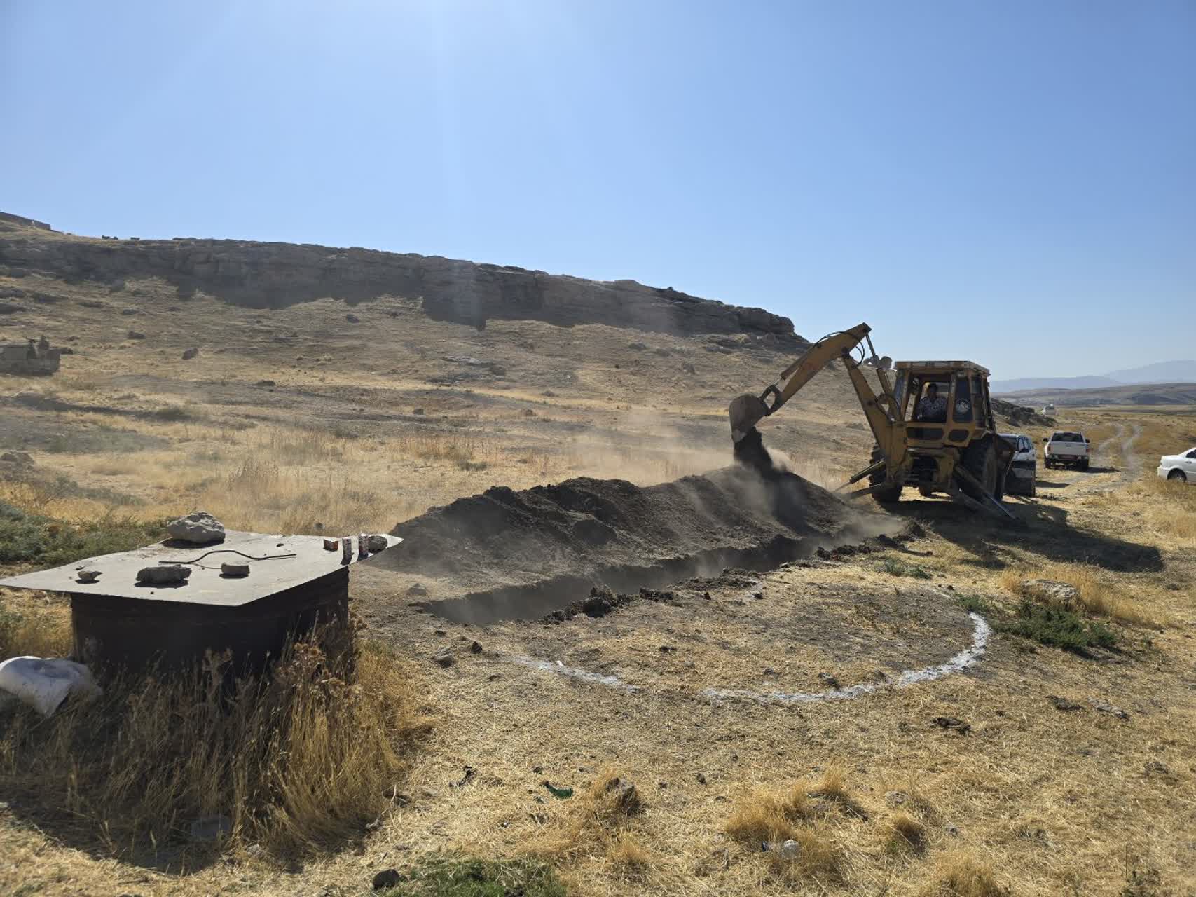 💢کلنگ زنی پروژه آبرسانی به 25 روستای بخش بازرگان از منبع آبی «یاریم قیه»