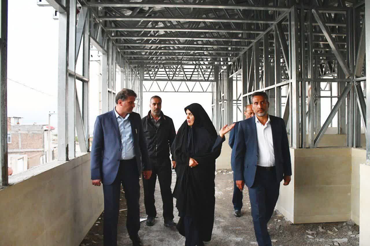 همافزایی دولت و خیرین برای احداث مدرسه کوسج ماکو؛ بررسی آخرین وضعیت پیشرفت فیزیکی مدرسه کوسج