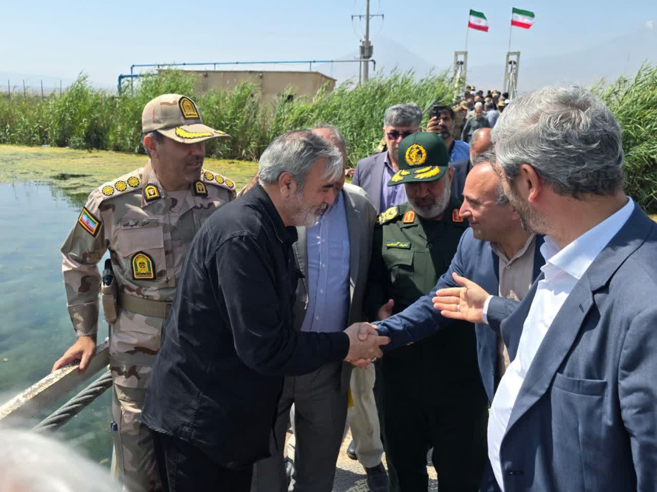 بازدید اعضا و رئیس کمیسیون امنیت ملی مجلس شورای اسلامی از نوار مرزی شهرستان ماکو - منطقه چشمه ثریا