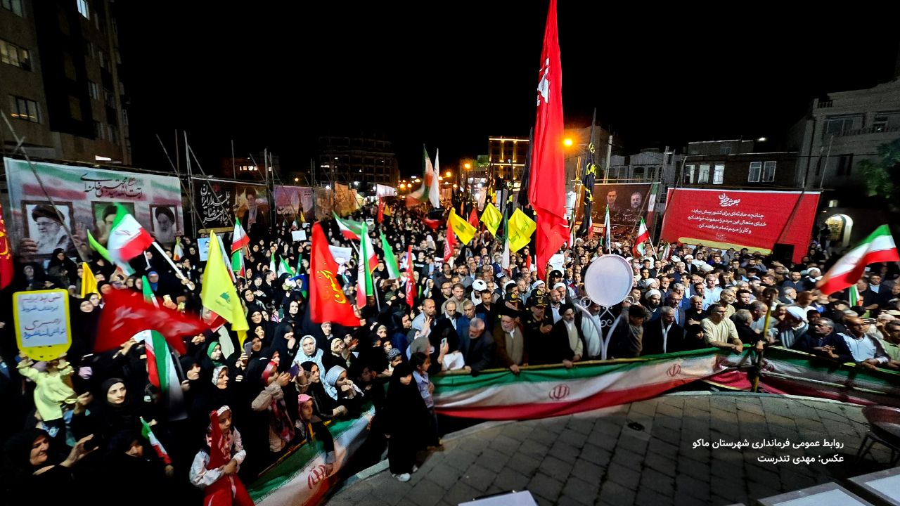 ماکو، سنگر عشق به رهبر؛ تجدید میثاق با شهدا و پشتیبانی از مدافعان میهن