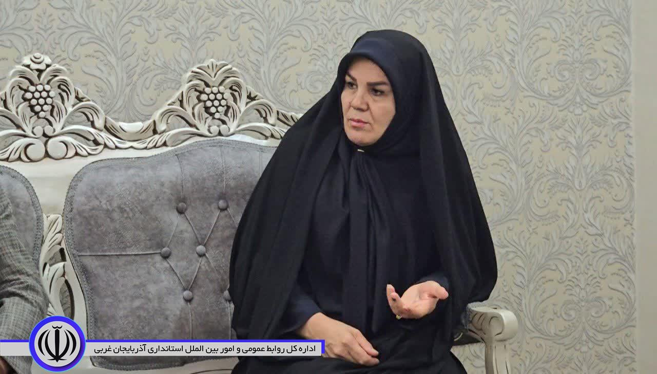 عیادت فرماندار شهرستان ماکو از پرستار حادثهدیده