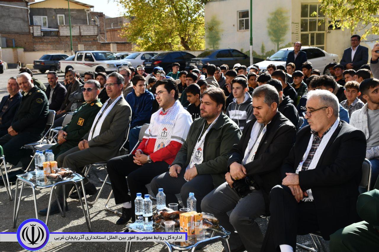 زنگ پدافند غیرعامل در مدرسه شهید دستغیب ماکو به صدا درآمد