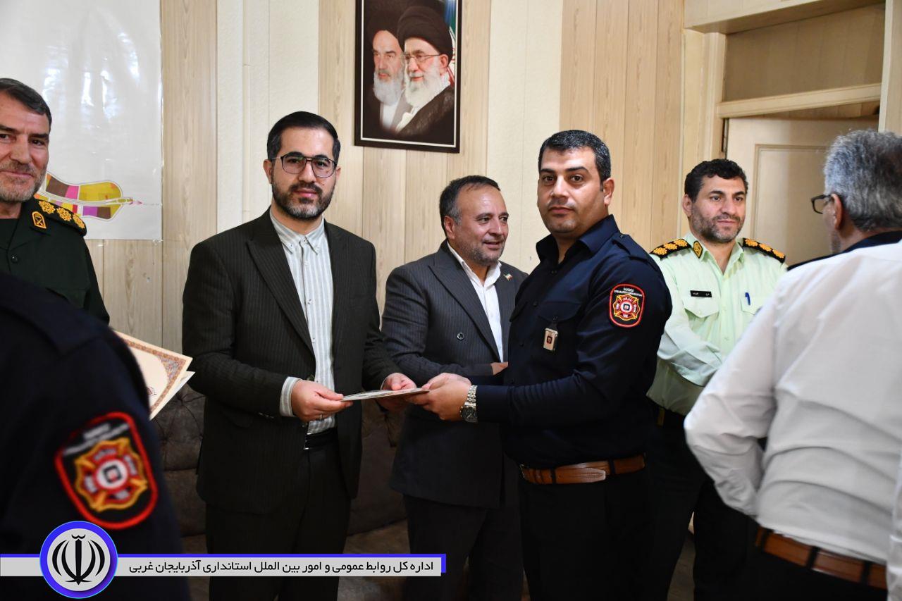 تجلیل از جایگاه ایثار و خدمت در روز آتشنشانی و ایمنی