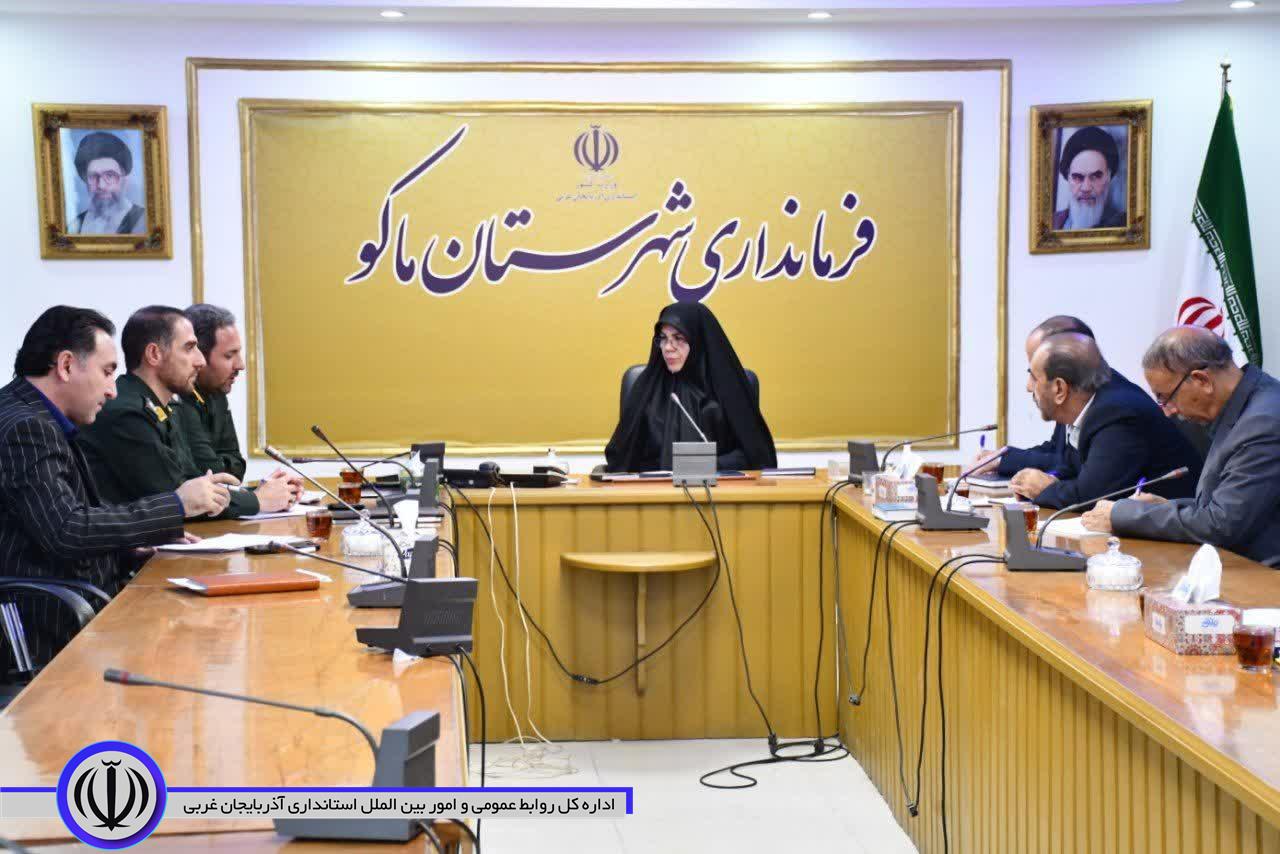 بررسی چالشهای شهرستان ماکو با حضور فرماندار و اعضای مجمع بسیجیان