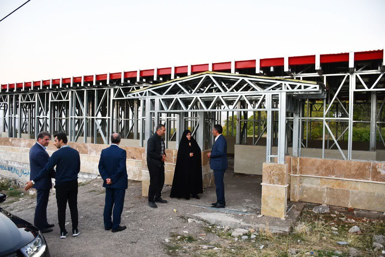 همافزایی دولت و خیرین برای احداث مدرسه کوسج ماکو؛ بررسی آخرین وضعیت پیشرفت فیزیکی مدرسه کوسج