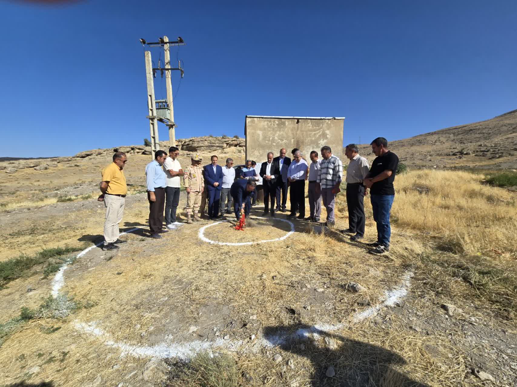 💢کلنگ زنی پروژه آبرسانی به 25 روستای بخش بازرگان از منبع آبی «یاریم قیه»