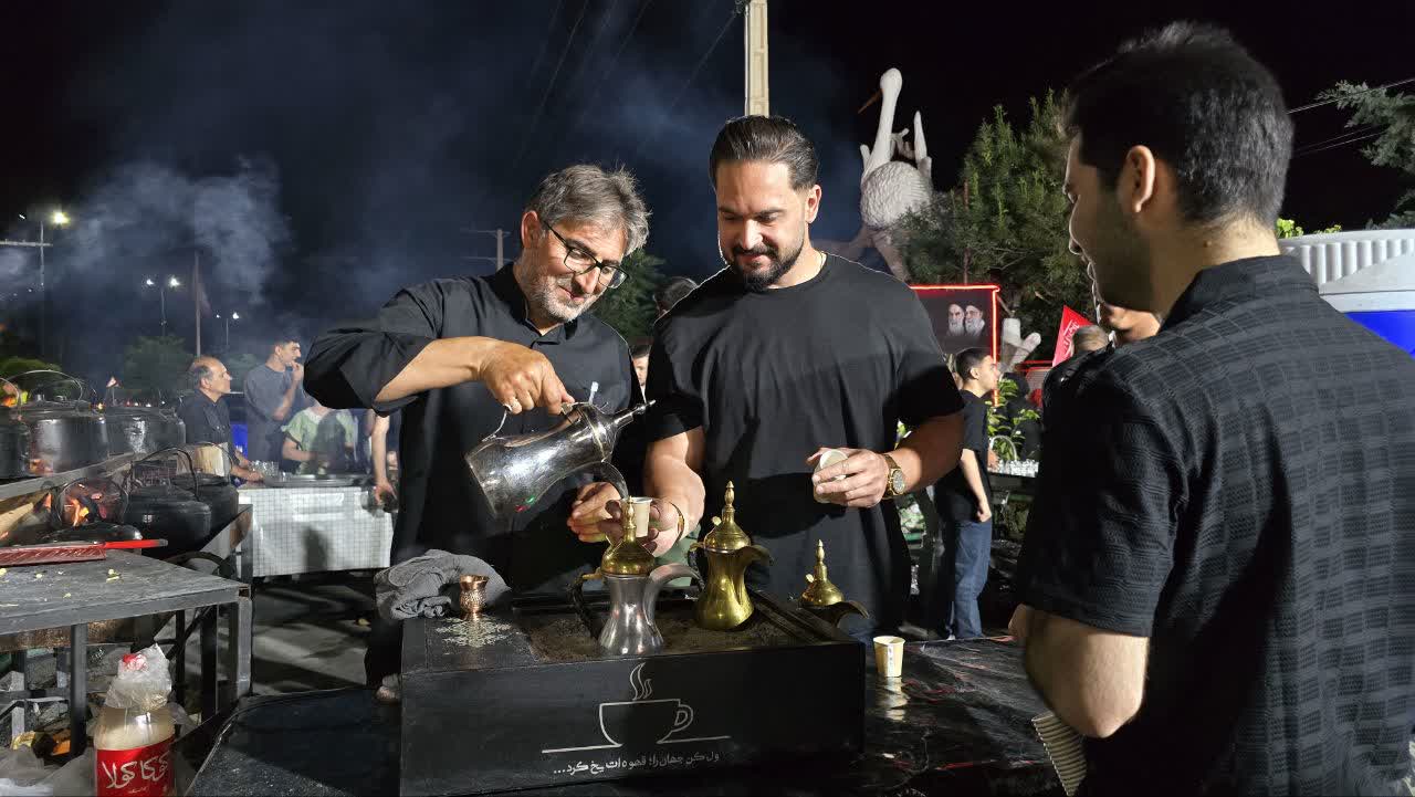 فرماندار شهرستان ماکو در جمع خادمان موکب مدافعان حرم در شام غریبان حضرت اباعبدالله الحسین (ع)