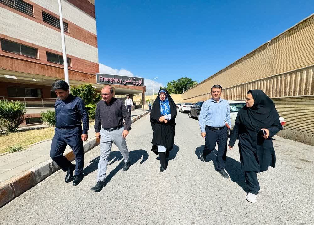 بازدید سرزده فرماندار ماکو از بیمارستان فجر ماکو؛ تأکید بر ارتقای کیفیت خدمات درمانی و رضایتمندی مردم
