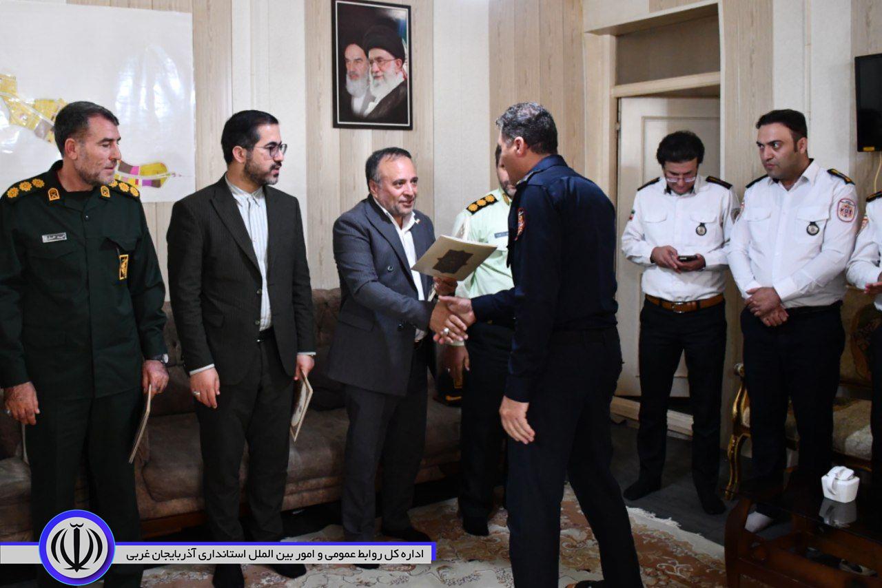 تجلیل از جایگاه ایثار و خدمت در روز آتشنشانی و ایمنی