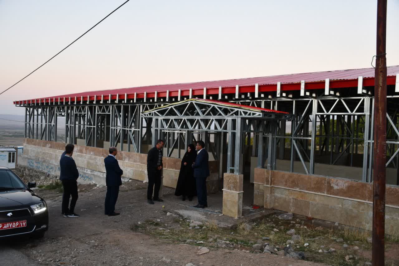 همافزایی دولت و خیرین برای احداث مدرسه کوسج ماکو؛ بررسی آخرین وضعیت پیشرفت فیزیکی مدرسه کوسج