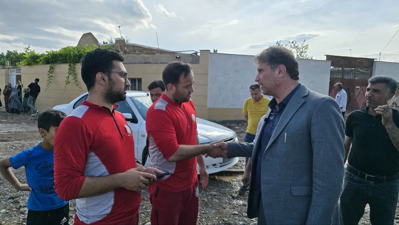 سیلاب در روستای اورنلر ماکو بدون تلفات جانی مهار شد