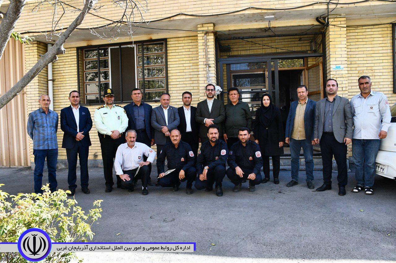 تجلیل از جایگاه ایثار و خدمت در روز آتشنشانی و ایمنی