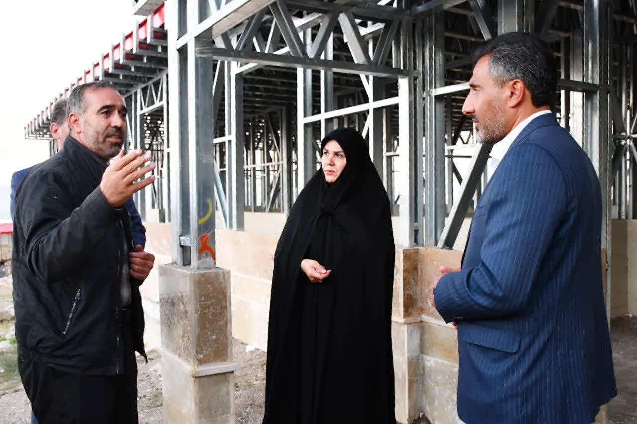 همافزایی دولت و خیرین برای احداث مدرسه کوسج ماکو؛ بررسی آخرین وضعیت پیشرفت فیزیکی مدرسه کوسج