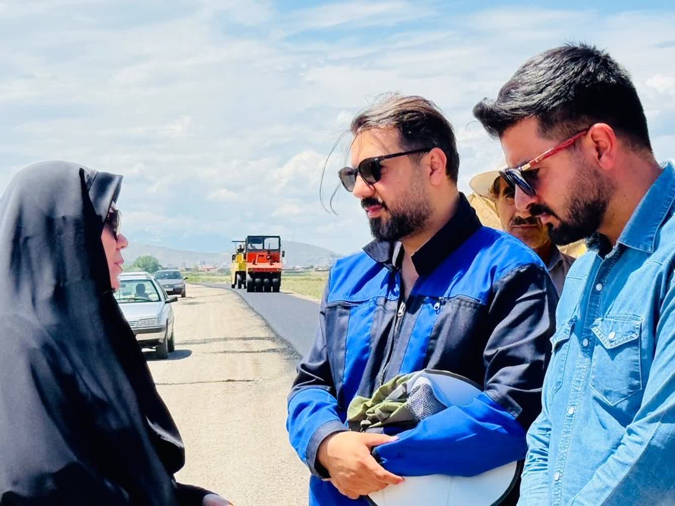 آغاز عملیات بهسازی و آسفالت محور روستای عشایری حسوشیری شهرستان ماکو