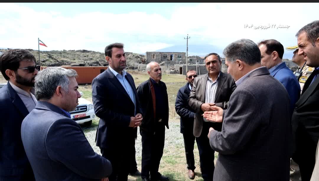 بررسی مشکلات میدانی روستاهای بخش بازرگان با حضور فرماندار ماکو