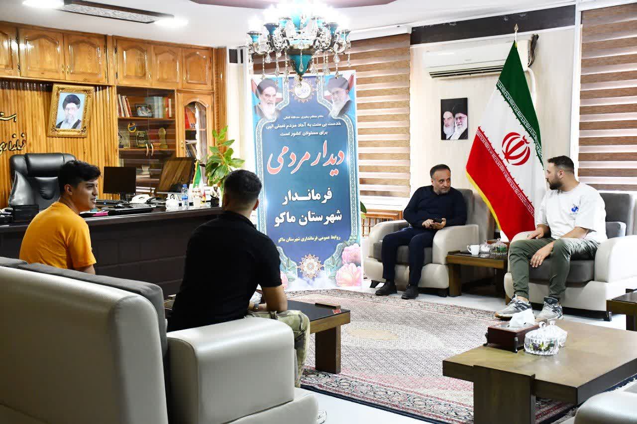 برگزاری ملاقات مردمی سرپرست فرمانداری شهرستان ماکو