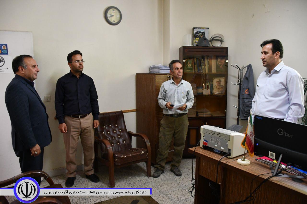 ادامه بازدیدهای سرزده سرپرست فرمانداری ماکو از دستگاه های اجرایی و خدمات رسان