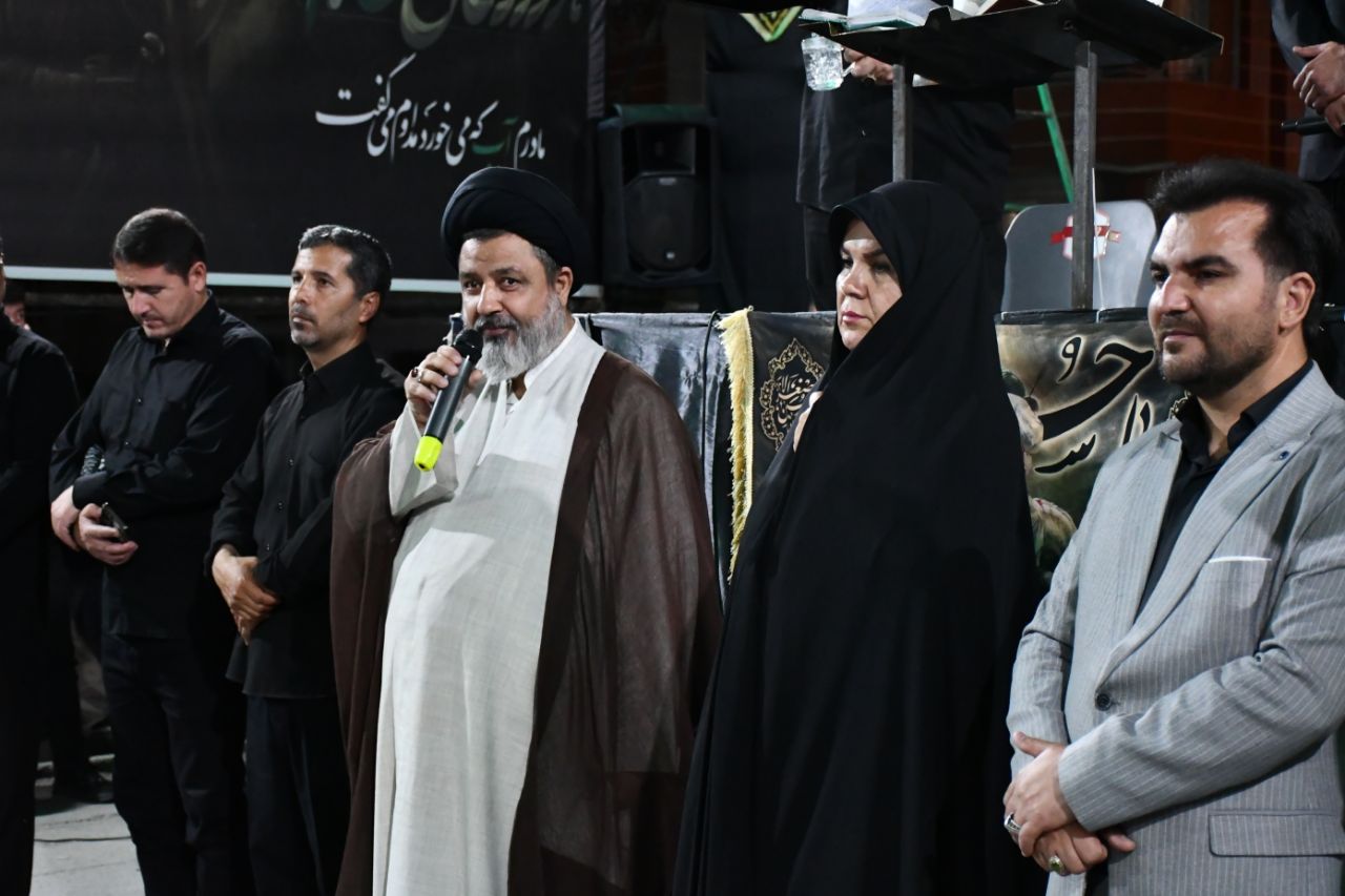حضور فرماندار شهرستان ماکو در آیین عزاداری هیئات مذهبی