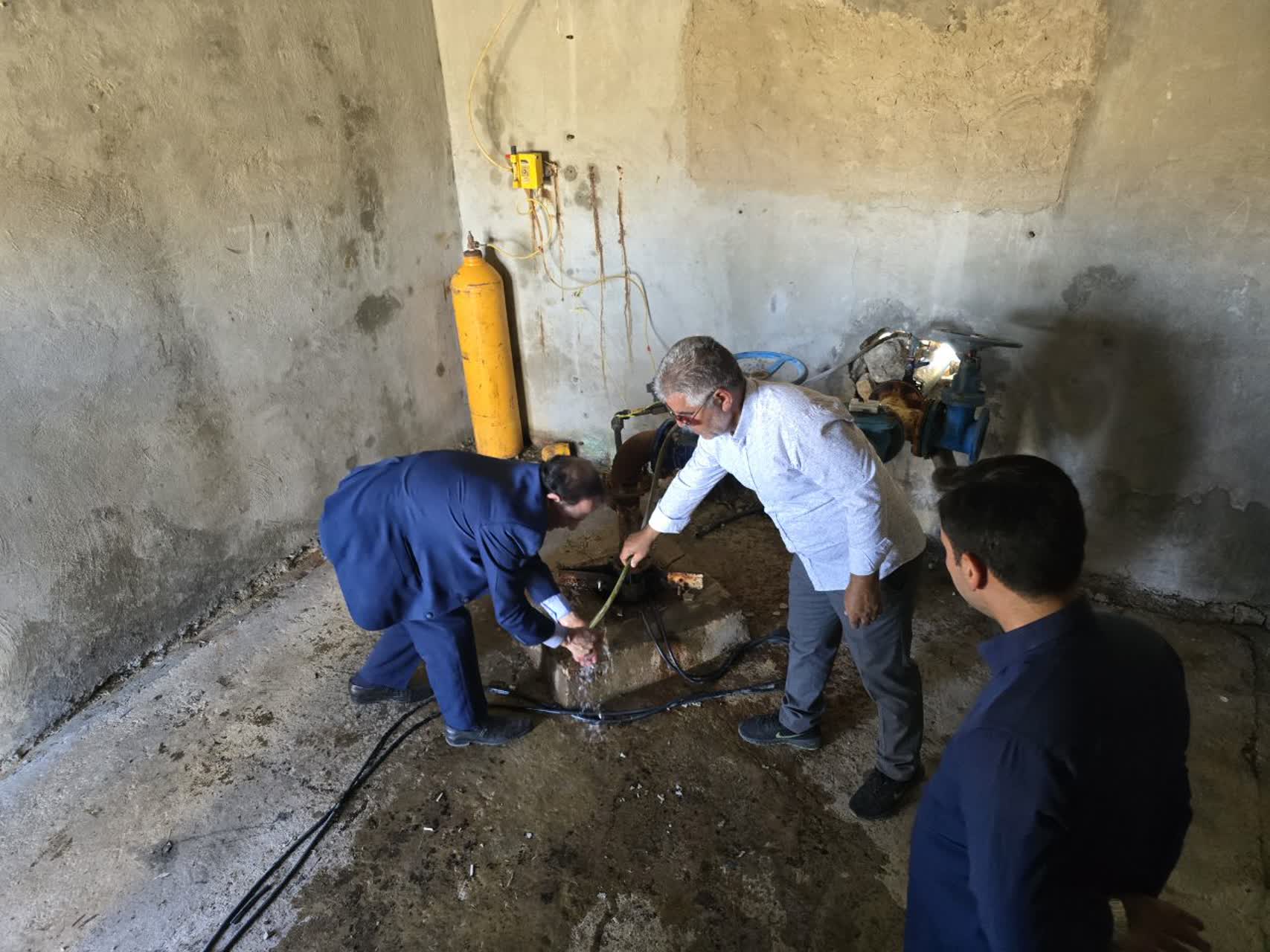 💢کلنگ زنی پروژه آبرسانی به 25 روستای بخش بازرگان از منبع آبی «یاریم قیه»