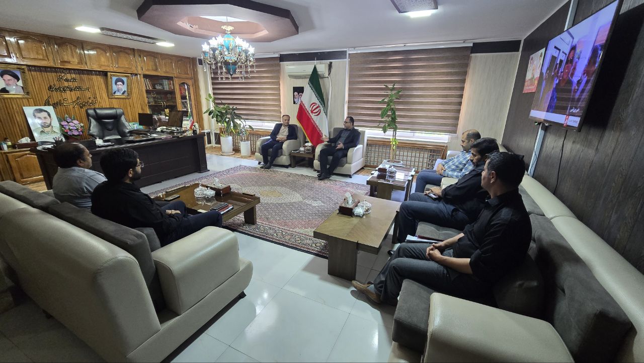 دیدار معاون بنیاد مسکن انقلاب اسلامی استان با سرپرست فرمانداری ماکو