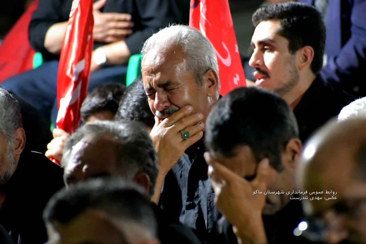 شام غریبان آقای شهید ایران، حضرت آیت‌الله العظمی امام خامنه‌ای در مصلای بزرگ ماکو برگزار شد