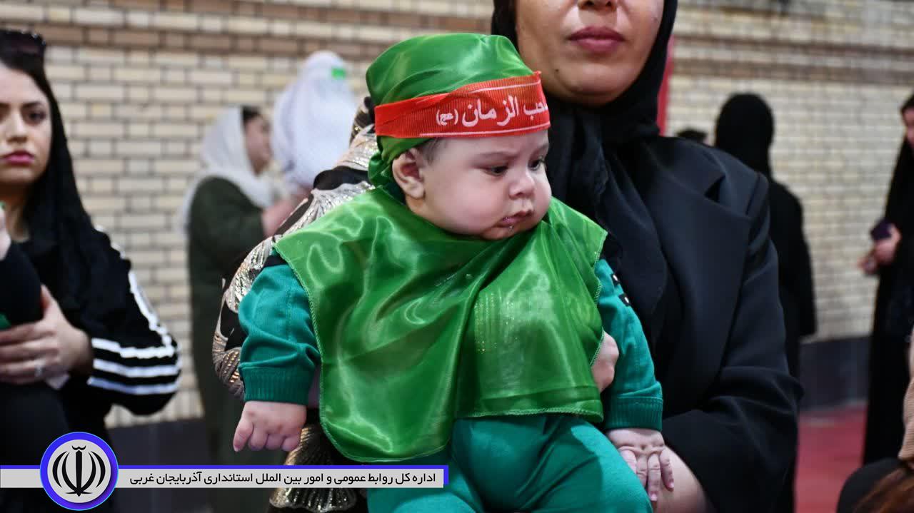 مراسم شیرخوارگان حسینی در ماکو
