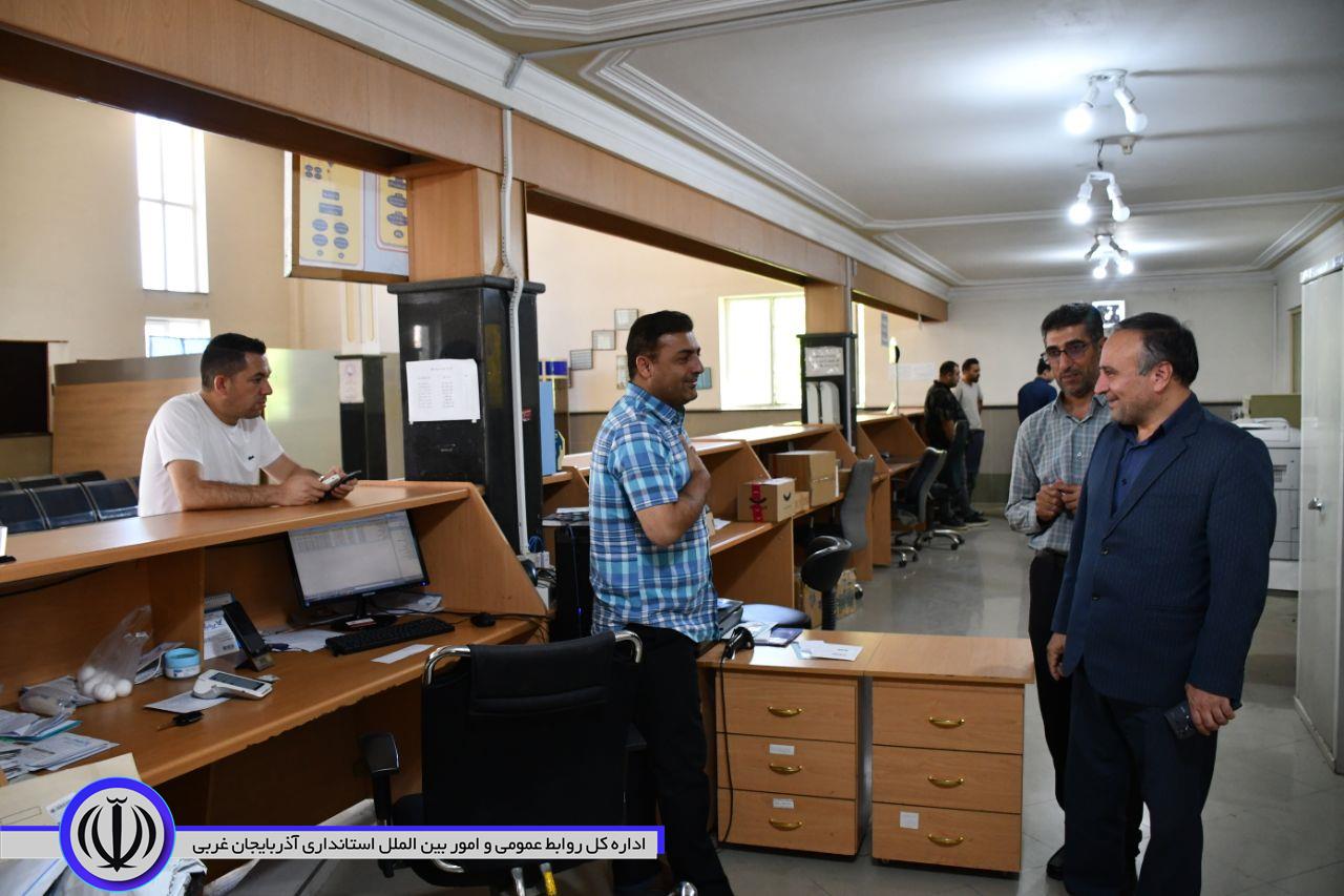 ادامه بازدیدهای سرزده سرپرست فرمانداری ماکو از دستگاه های اجرایی و خدمات رسان