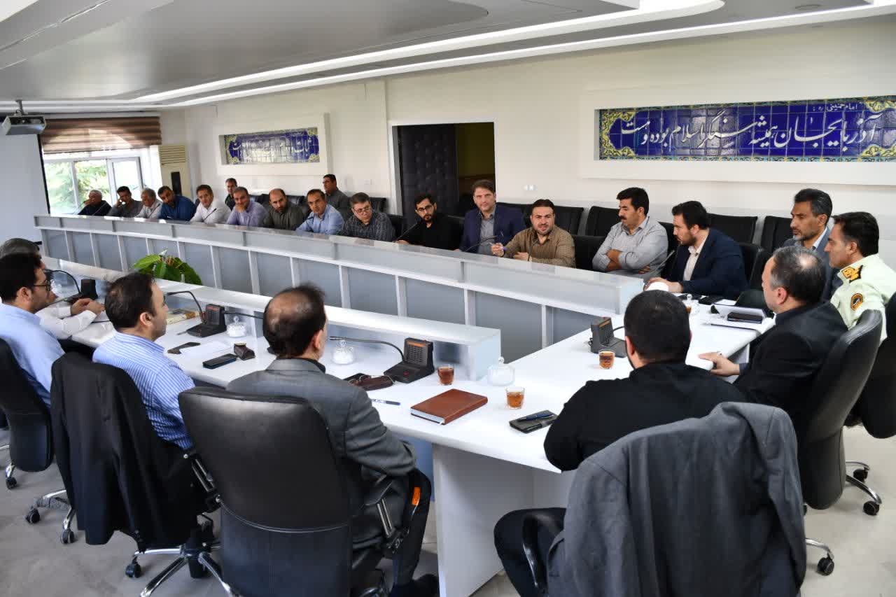 برگزاری جلسه ستاد مدیریت بحران و شورای پدافند غیرعامل شهرستان