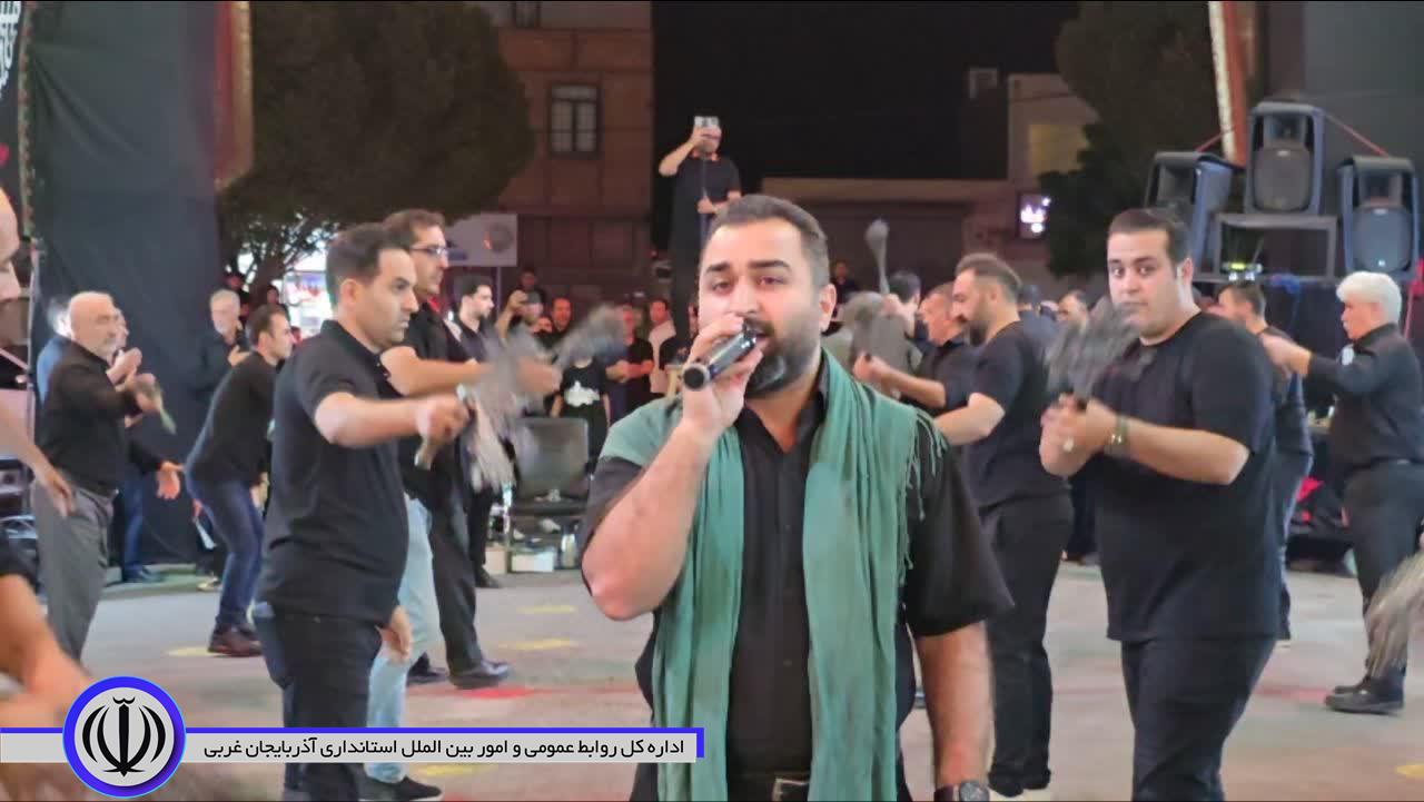 حضور مسئولان ارشد شهرستان ماکو در جمع عزاداران حسینی