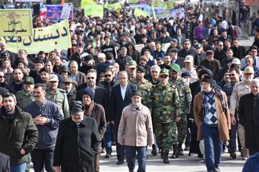 راهپیمایی 22 بهمن - چهلمین سالروز پیروزی شکوهمند انقلاب اسلامی - 1397 ماکو