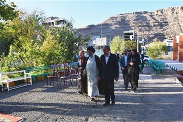 گزارش تصویری بازدید فرماندار ، امام جمعه و مسئولین از سرای سالمندان - 9 مهر 98