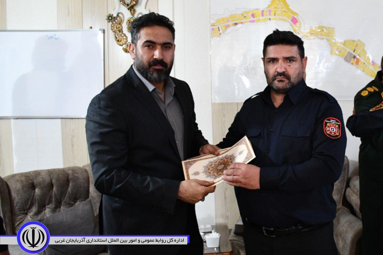 تجلیل از جایگاه ایثار و خدمت در روز آتشنشانی و ایمنی