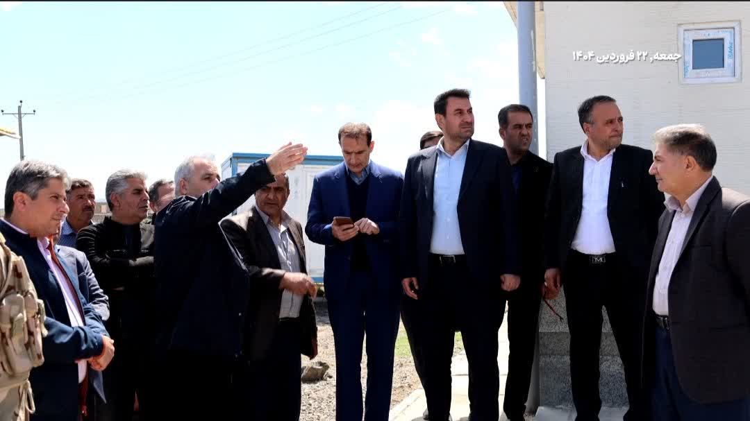 بررسی مشکلات میدانی روستاهای بخش بازرگان با حضور فرماندار ماکو
