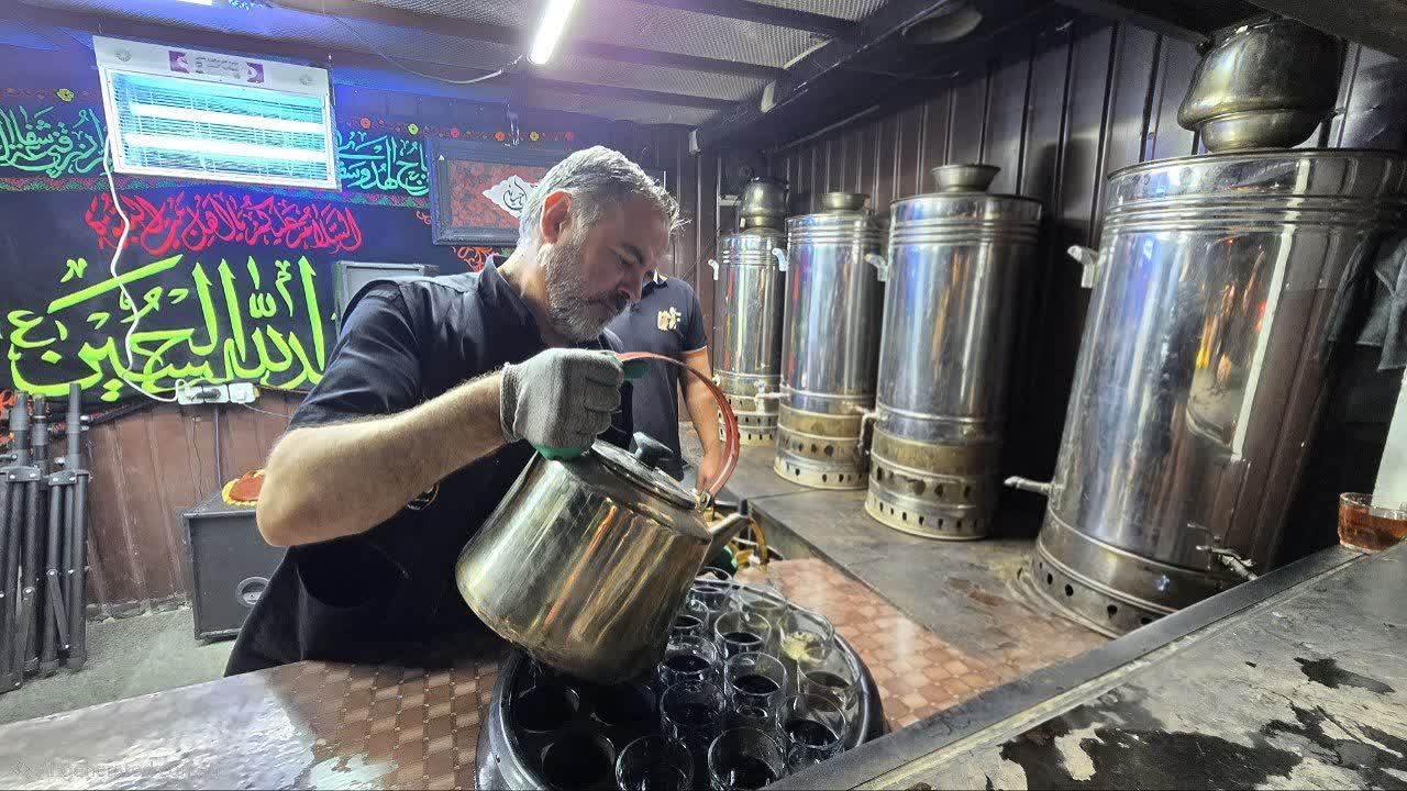 فرماندار شهرستان ماکو در جمع خادمان موکب مدافعان حرم در شام غریبان حضرت اباعبدالله الحسین (ع)