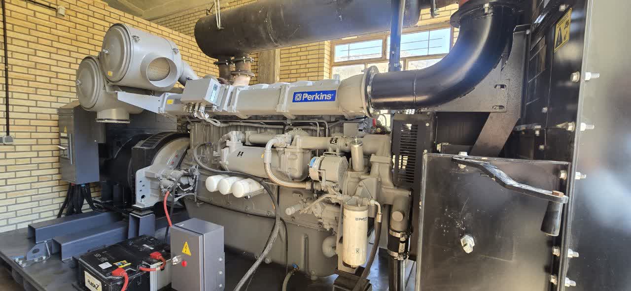 بهرهبرداری از دیزل ژنراتور تصفیهخانه آب و فاضلاب ماکو همزمان با هفته دولت