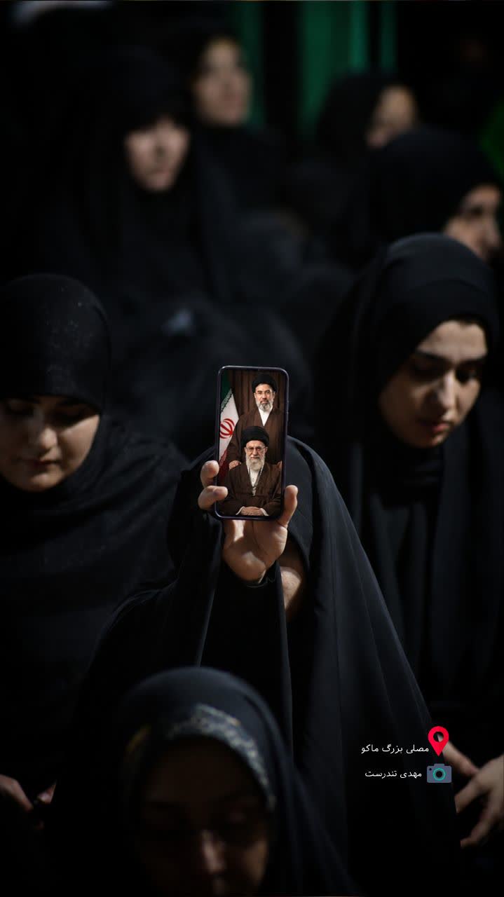 شام غریبان آقای شهید ایران، حضرت آیت‌الله العظمی امام خامنه‌ای در مصلای بزرگ ماکو برگزار شد