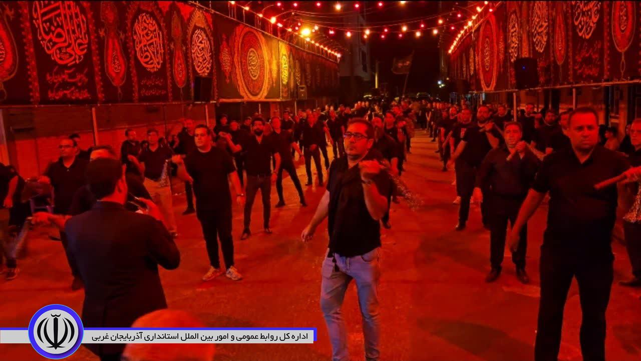 حضور مسئولان ارشد شهرستان ماکو در جمع عزاداران حسینی