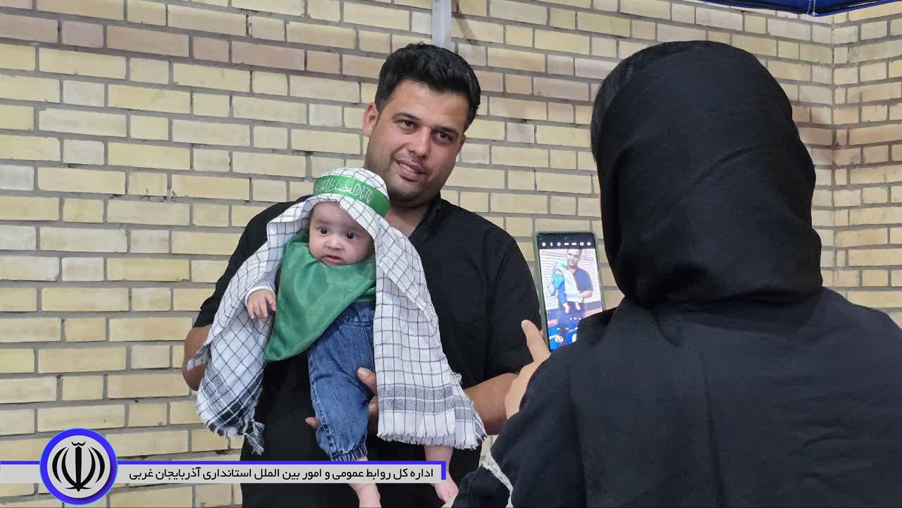 مراسم شیرخوارگان حسینی در ماکو