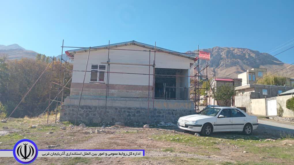 پروژه احداث مدرسه روستای کوسج به مراحل پایانی ساخت رسید