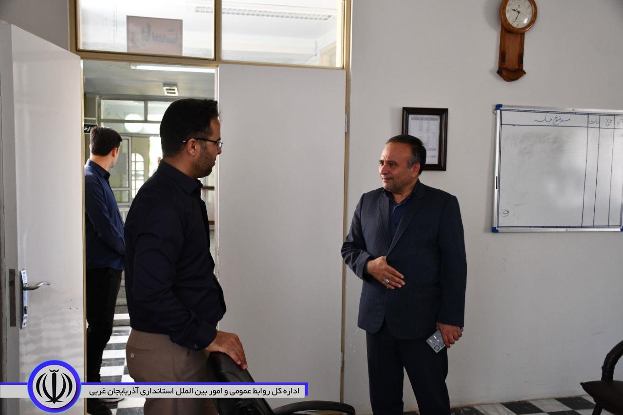 ادامه بازدیدهای سرزده سرپرست فرمانداری ماکو از دستگاه های اجرایی و خدمات رسان