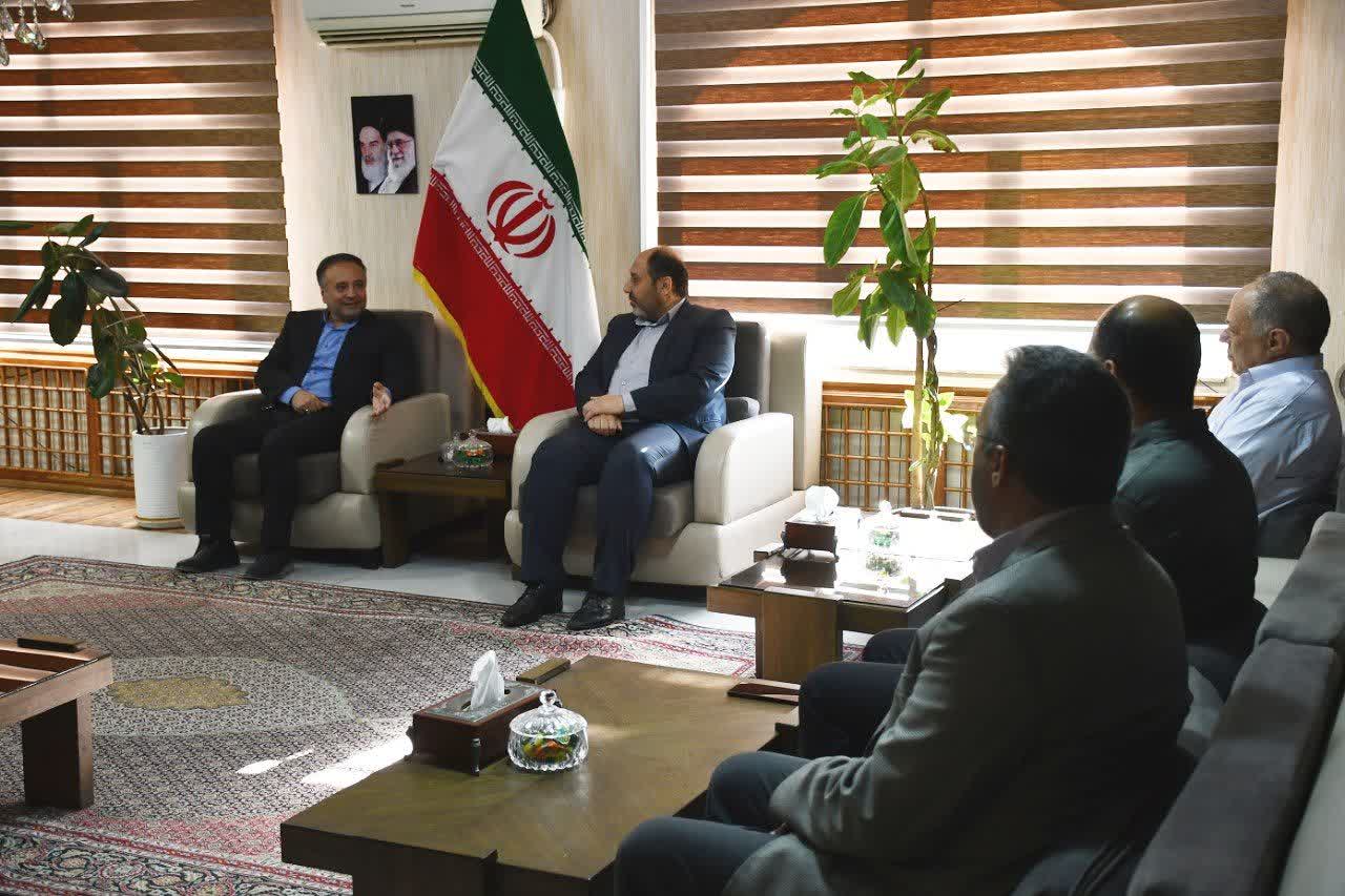 دامپزشکی؛ صیانتگر سلامت و تولید / دیدار مدیرکل دامپزشکی آذربایجانغربی با سرپرست فرمانداری ماکو