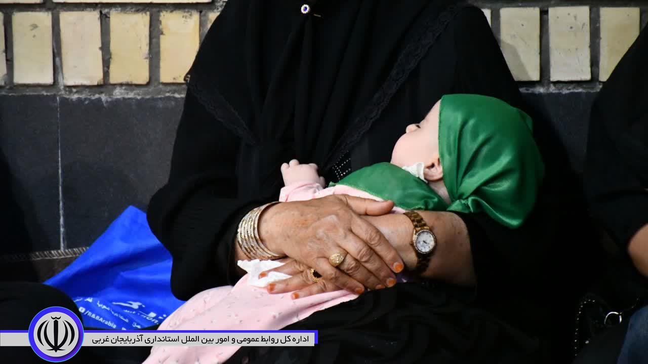 مراسم شیرخوارگان حسینی در ماکو